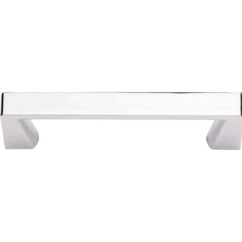 Boswell Bar Pull, Polished Chrome, 3 3/4"