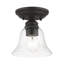 Plafonnier semi-encastré 1 lumière 6,25 po Akera-1796384641