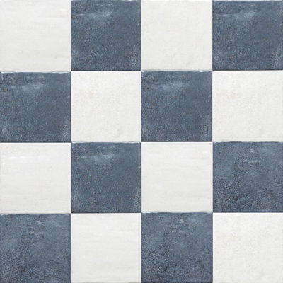 Carreau de porcelaine brillant 4 "x 4" Vela