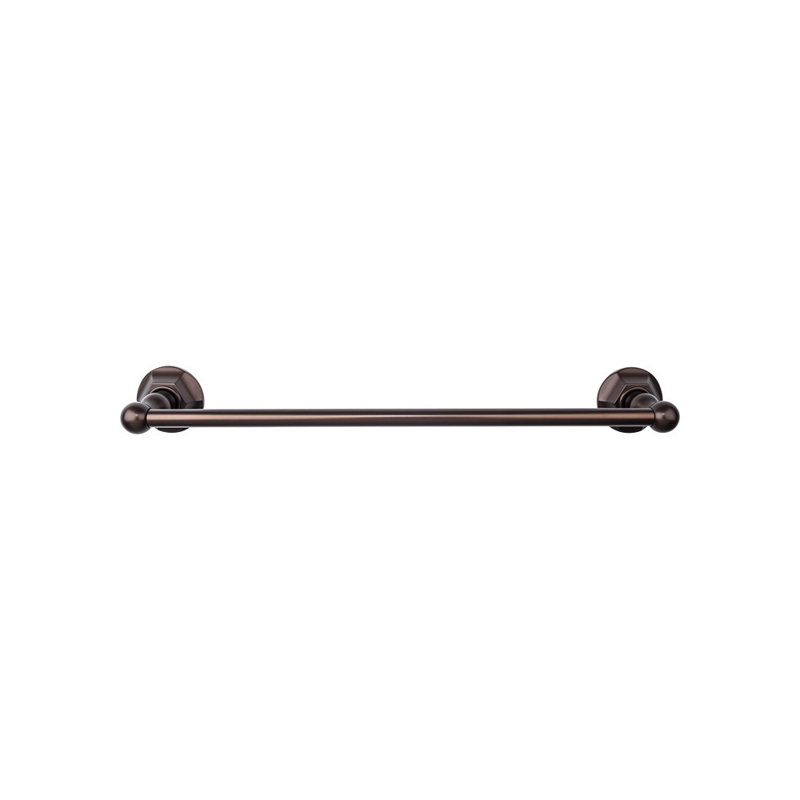 Edwardian Bath Single 26 1/2" Wall Mounted  Towel Bar, Oiled Rubbed Bronze