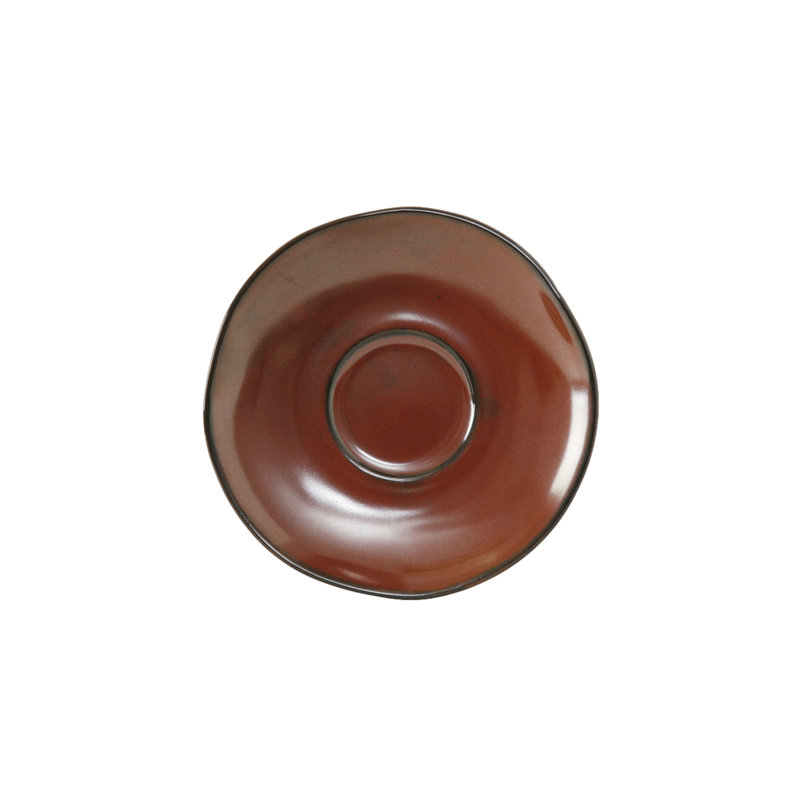 Soucoupe artisanale, Pierre rouge