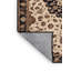 Tapis brun lavable à la machine-26593871