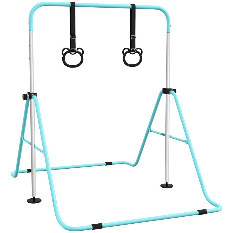 Isabelle & Max Burien Steel Foldable Outdoor Kids Game, Green
