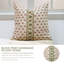 Coussin décoratif imprimé à la main Fab divine - Pure Craftsmanship for Modern Spaces, Priya, rose-114976753