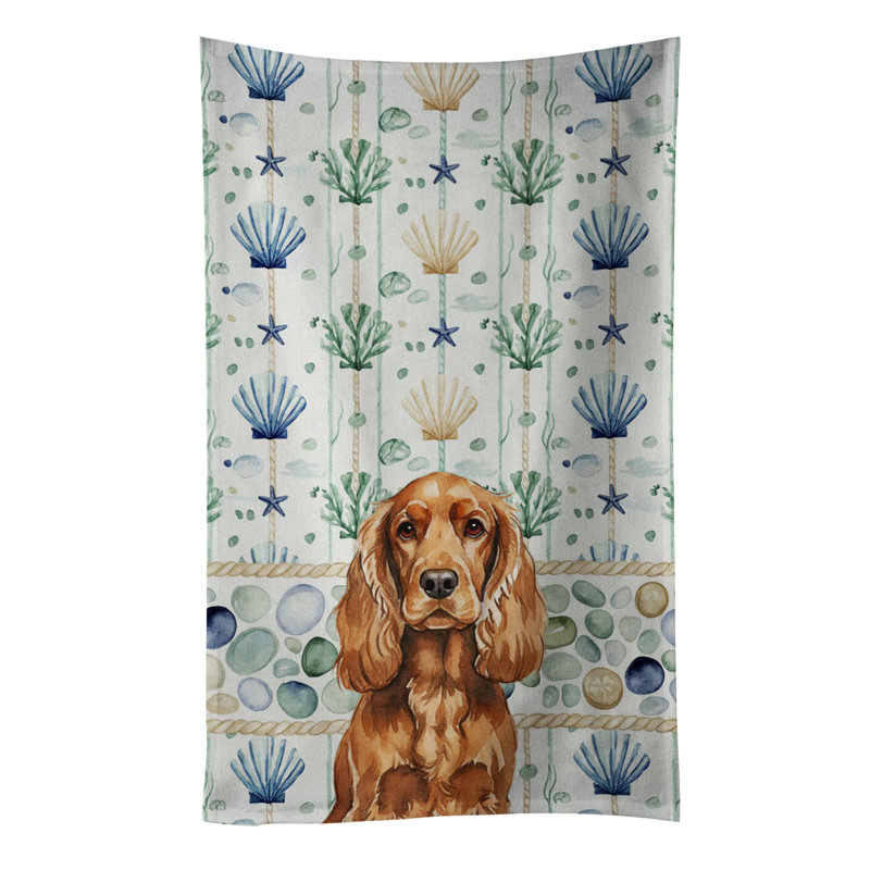 Serviette de cuisine Red English Cocker Spaniel, Épagneul cocker anglais rouge