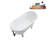 57.5'' x 29.5'' Soaking Acrylic Bathtub-83636126-83636117