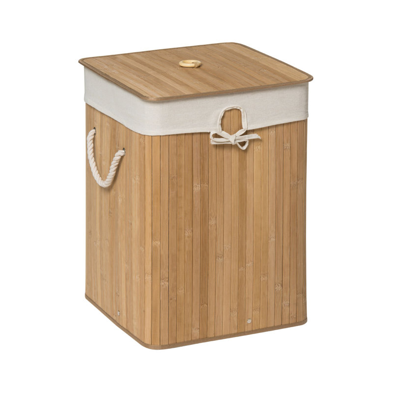 Kankyo Bamboo Laundry Hamper with Handles