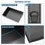 Niche de douche en acier inoxydable 21 po x 13 po, noir bronze-854822785
