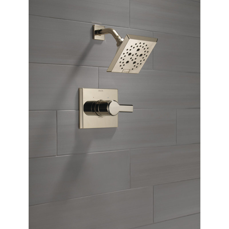 Pivotal 14 Series Shower Faucet with H2okinetic Technology, Polished Nickel