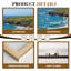 Toile, art mural, falaises, Dingle, péninsule, Irlande