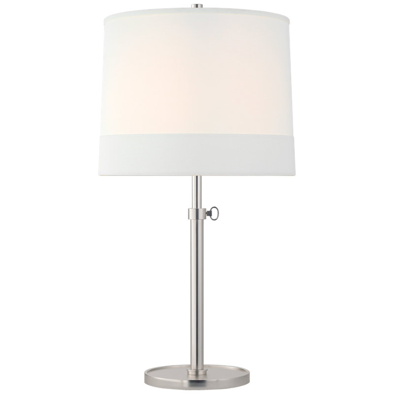 Simple Table Lamp, Soft Silver