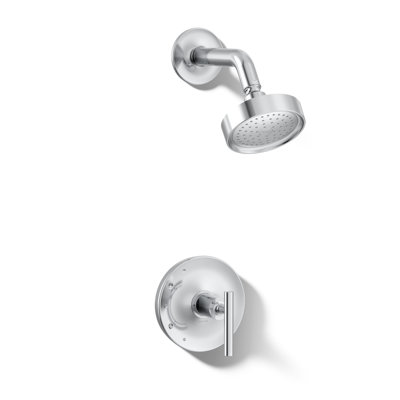 Ensemble de garniture de douche Kohist Purist Rite Temp avec poignée à levier