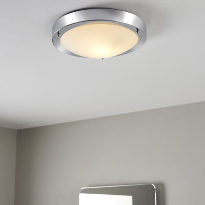Frosted Glass Flush Mount