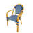 french Set Includes 40" Table and 4 Chairs with Arms by Chivari-120640695