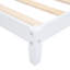 Lit de jour de taille moyenne Mid-Century moderne / en blanc - Fabrication en bois pour bureau à domicile avec attrait classique-940992441-940992440