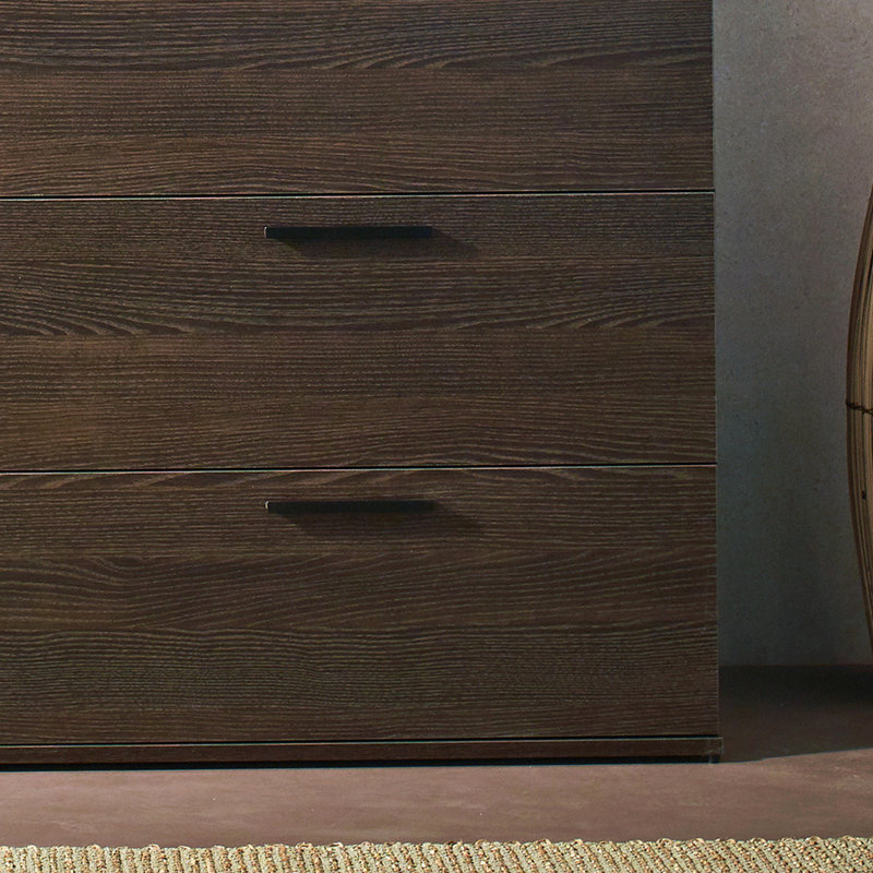 Commode 2 tiroirs plus épaisse pour la longévité