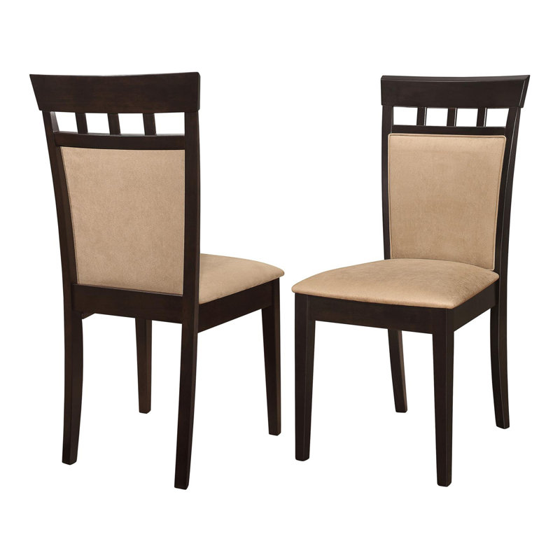 Chaise d'appoint Norise en cappuccino et brun clair