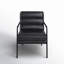 Keeley 23.5" W Top Grain Leather Armchair-1421850148