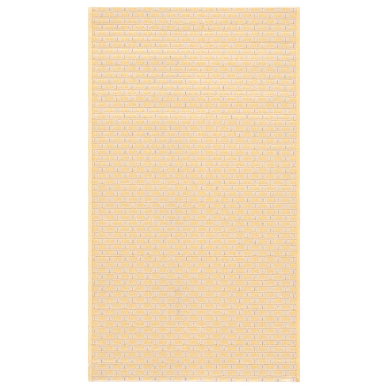 Jhonatan Performance Solid Color Indoor/Outdoor Area Rug, Rectangle 2' x 3'7"