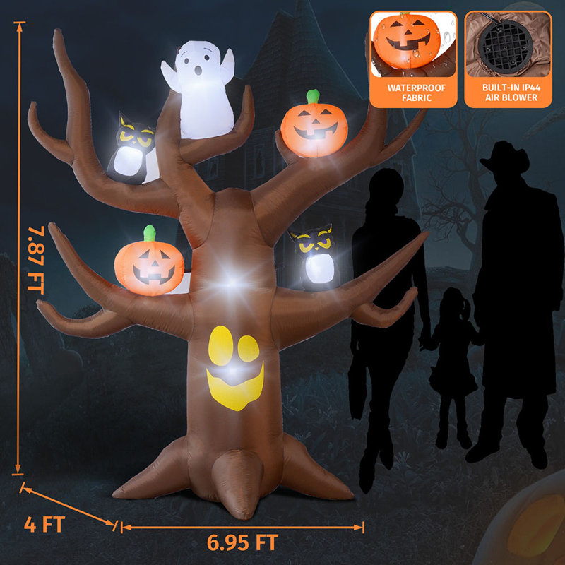 Ensemble gonflable Spooky Tree