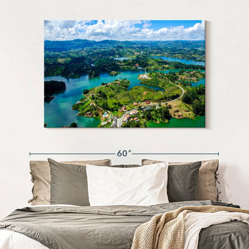 Nicci Medellin Aerial View, 34" H x 51" W