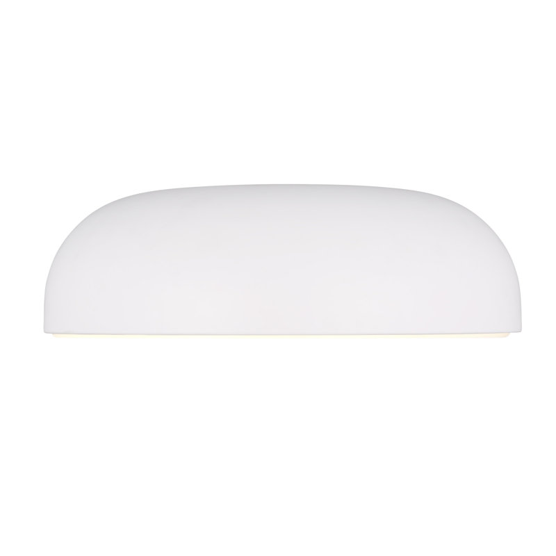 Kosa 1 - Light LED Flush Mount, Matte White