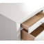 Table de chevet blanche Loviisa-480174857