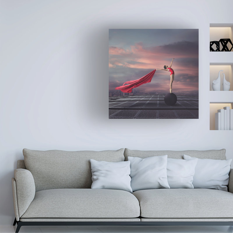 Art sur toile «Bachelo Hardibudi Into The Horizon», H 24 po x l 24 po