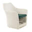 Chaise d'appoint Mid-Century moderne en velours 2 en 1 avec lit pour chat caché et base amovible