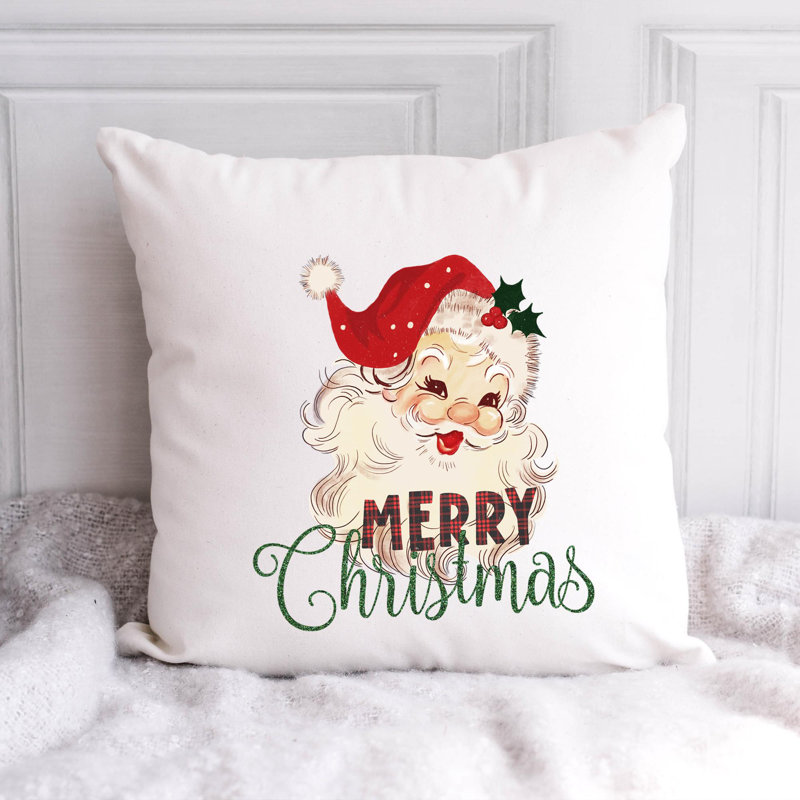 Christmas-04_2 Reversible Throw Pillow, 20" x 20"