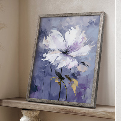 Impression encadrée FLORAL Series CDxxx - bois massif