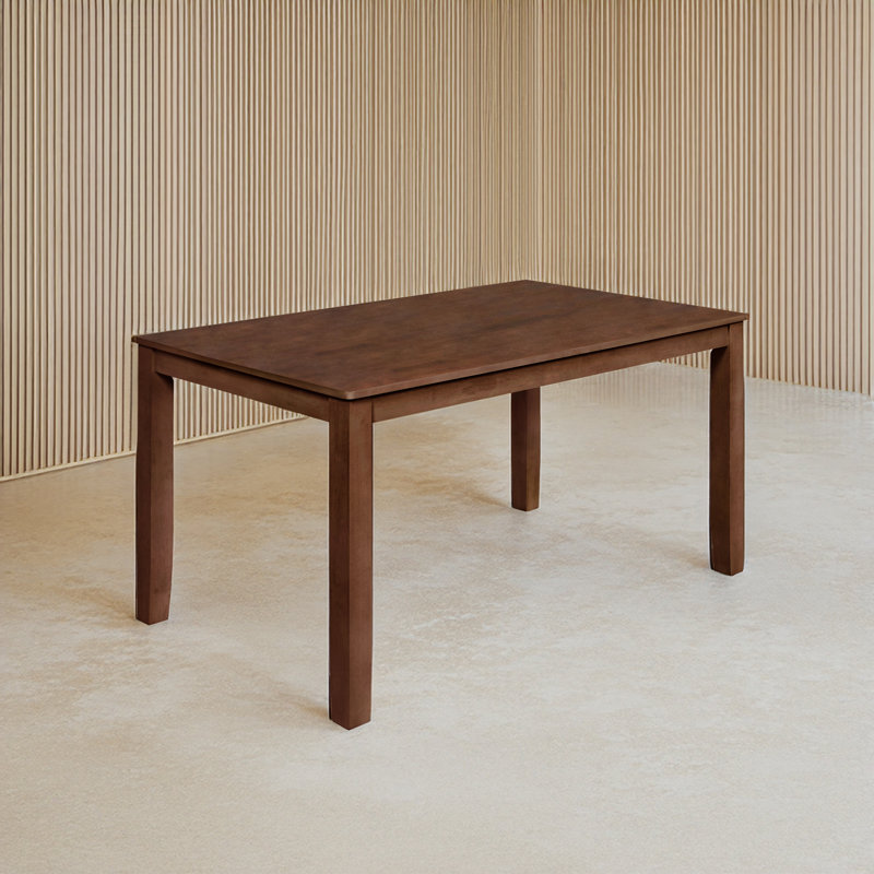 Conchetta Rectangular Dining Table, Standard Height (30" H), Brown