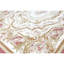 Hand-Knotted High-Quality Ivory and Rose Area Rug