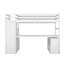 Lit mezzanine avec 7 tiroirs, 2 tablettes et un bureau-2119609728