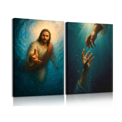 2 Piece Wrapped Canvas Print