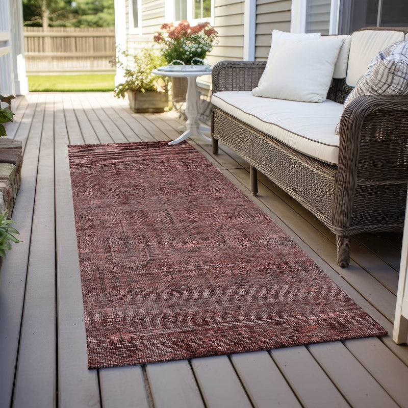 Tapis antidérapant Chamaya, Tapis de couloir 2 pi 3 po x 7 pi 6 po