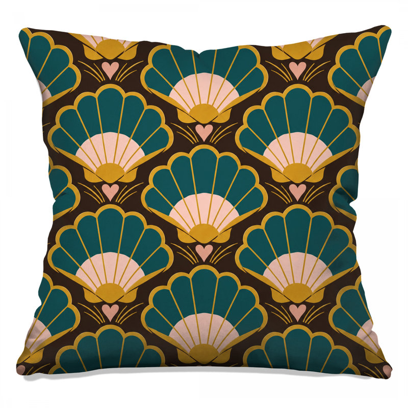 Coussins Art Deco, 18 x 18 inches