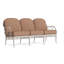 Calcutta Outdoor 3 - Seat Patio Sofa-1709814811-1709814815
