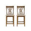 Tabourets de comptoir rembourrés Asherton-1321964083