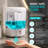 Wall Mounted Touchless Hand Sanitizer and Soap Dispenser 700 mL White