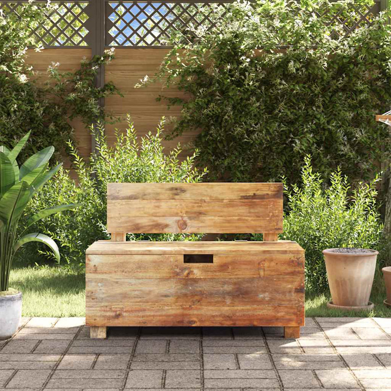 Bench Solid Mahogany Wood 86x40x60 cm
