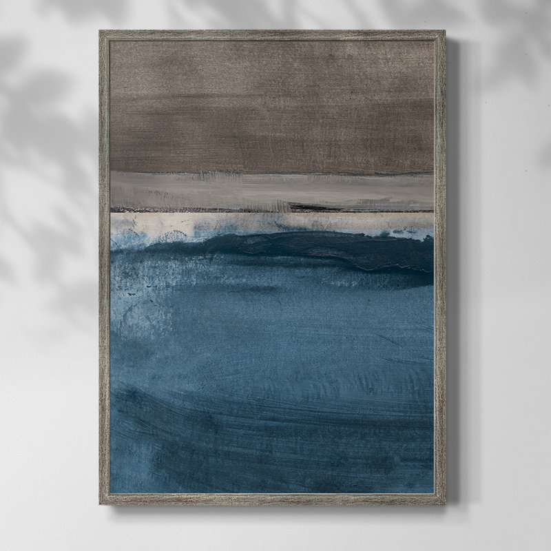 Midnight Sky I Framed Print - Solid Wood, 11" H x 9" W