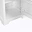 Meuble-lavabo blanc 20 po avec porte à fermeture douce