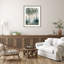 «Shimmery Trees» par Wilberforce, reproduction d'art encadrée sur bois-2045182304