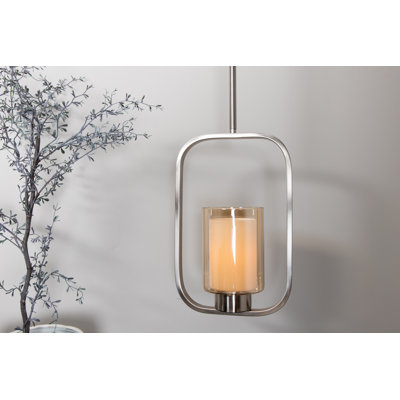 Altheimer 1 - Light Nickel Lantern Pendant