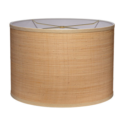 Drum Raffia Shade, Large