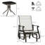 Ensemble de salon d'extérieur en acier Smooth Glide Comfort pour patios et jardins