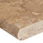 Marzana 12 in. x 24 in. x 1.97 in. Honed Unfilled Brushed Travertine Pool Coping (2 sq. ft./unit, 1 Piece)-1382874971