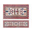 Tapis chic à motif d'art abstrait à poils doux pour un décor intérieur unique et élégant-1639139384
