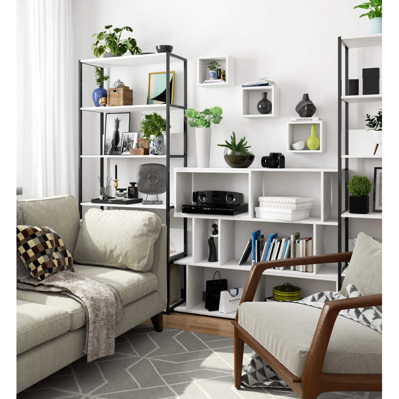 Rosemin 3 Piece Square Floating Shelf